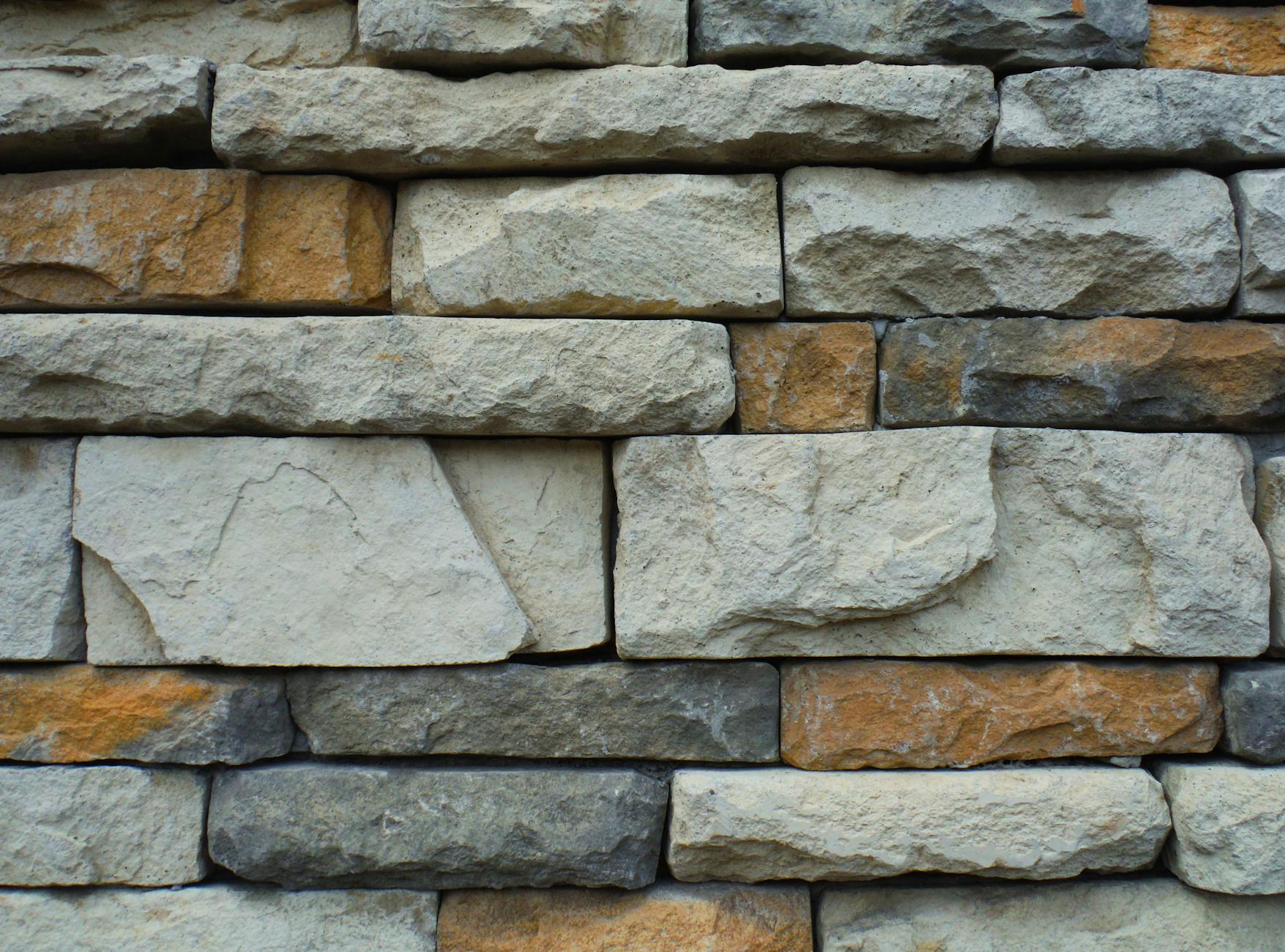 Stone masonry hardscaping work